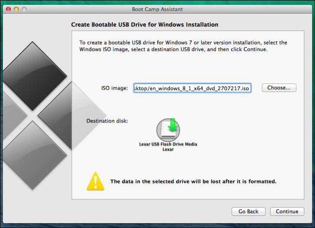 Windows usb/dvd download tool for mac os